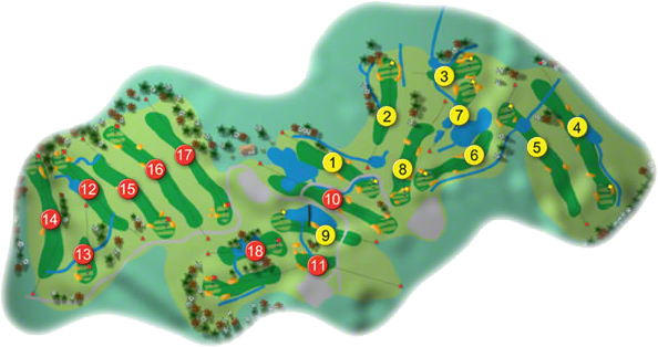 Beaufort Golf Course Layout