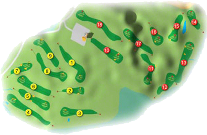 Carne Golf Links Golf Course Layout