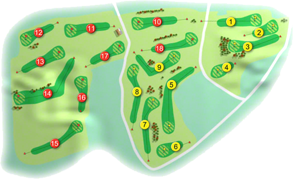 Carrick-on-Suir Golf Course Layout