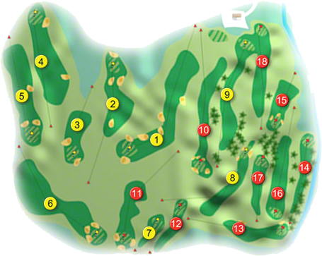 Castlecomer Golf Course Layout