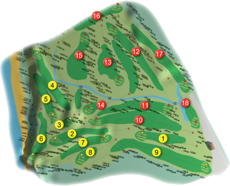 Courtown Golf Course Layout