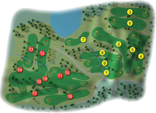 Enniskillen Golf Course Layout