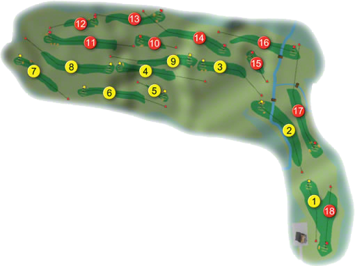 Portsalon Golf Course Layout