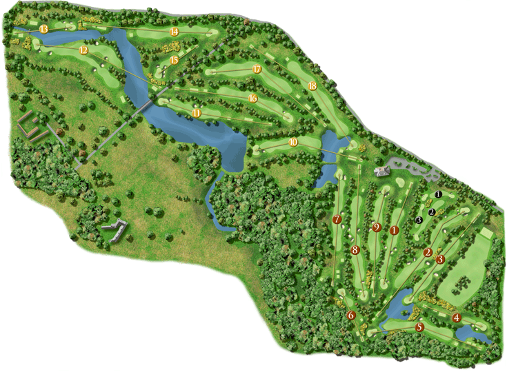 The Golf Course @ Luttrellstown Castle Golf Course Layout